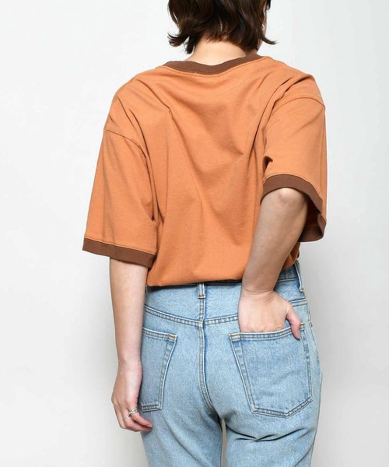 【Attick by Johnbull】リンガーTシャツ