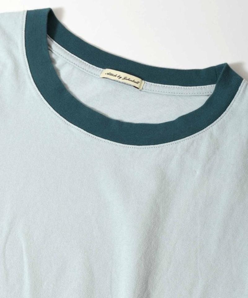 【Attick by Johnbull】リンガーTシャツ