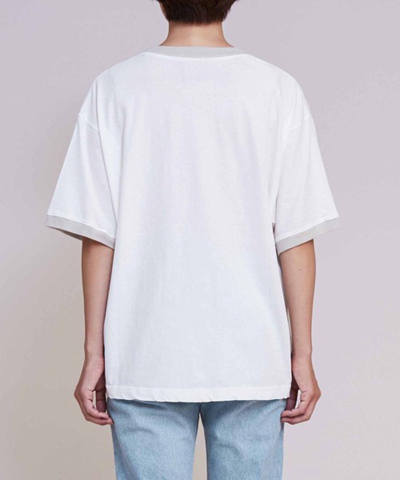 【Attick by Johnbull】リンガーTシャツ