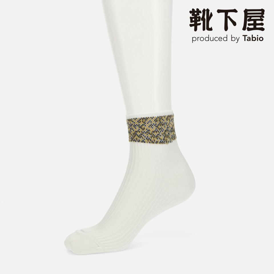 【全品送料無料★〜6/11 23:59迄】【あす楽】【Tabio】 ゴム口ジャカードショートソックス / 靴下屋 靴下 タビオ くつ下 ショート レディース 日本製