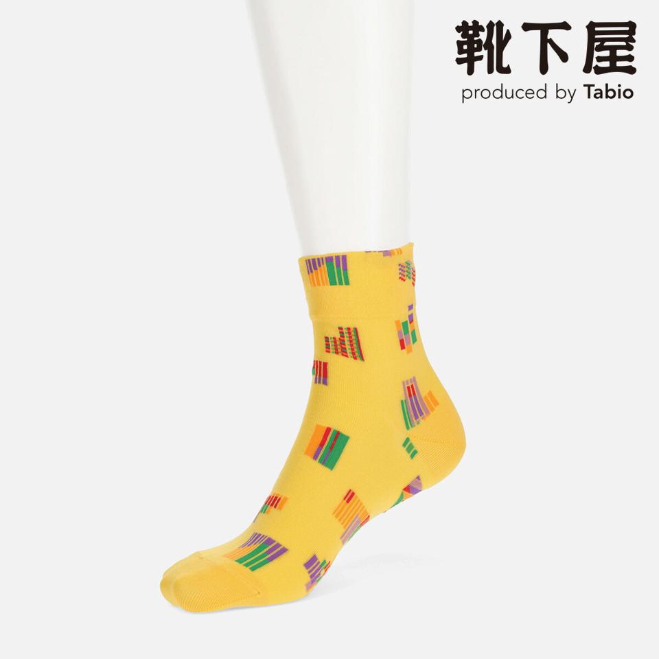 【全品送料無料★〜6/11 23:59迄】【あす楽】【Tabio】 ラインパターンショートソックス / 靴下屋 靴下 タビオ くつ下 ショート レディース 日本製