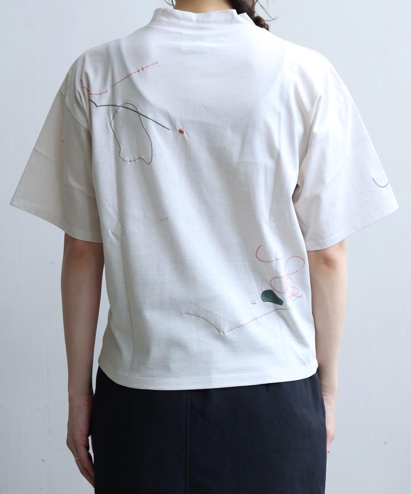 ●pink pepper × caph 刺繍Tシャツ（caph troupe）