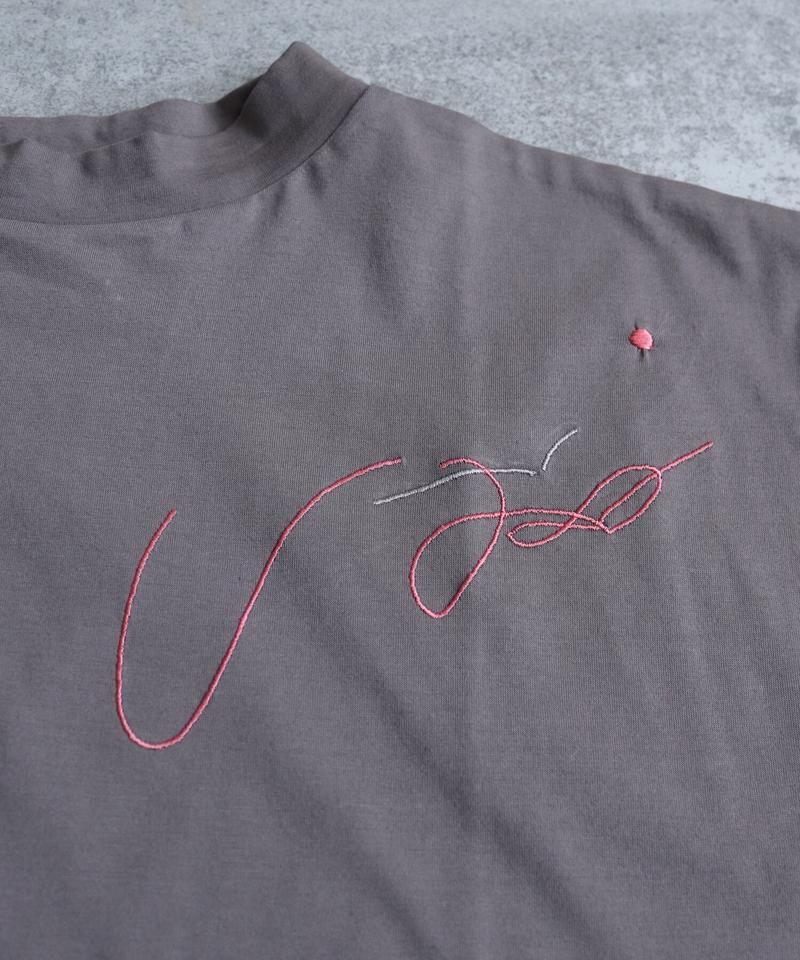 ●pink pepper × caph 刺繍Tシャツ（caph troupe）