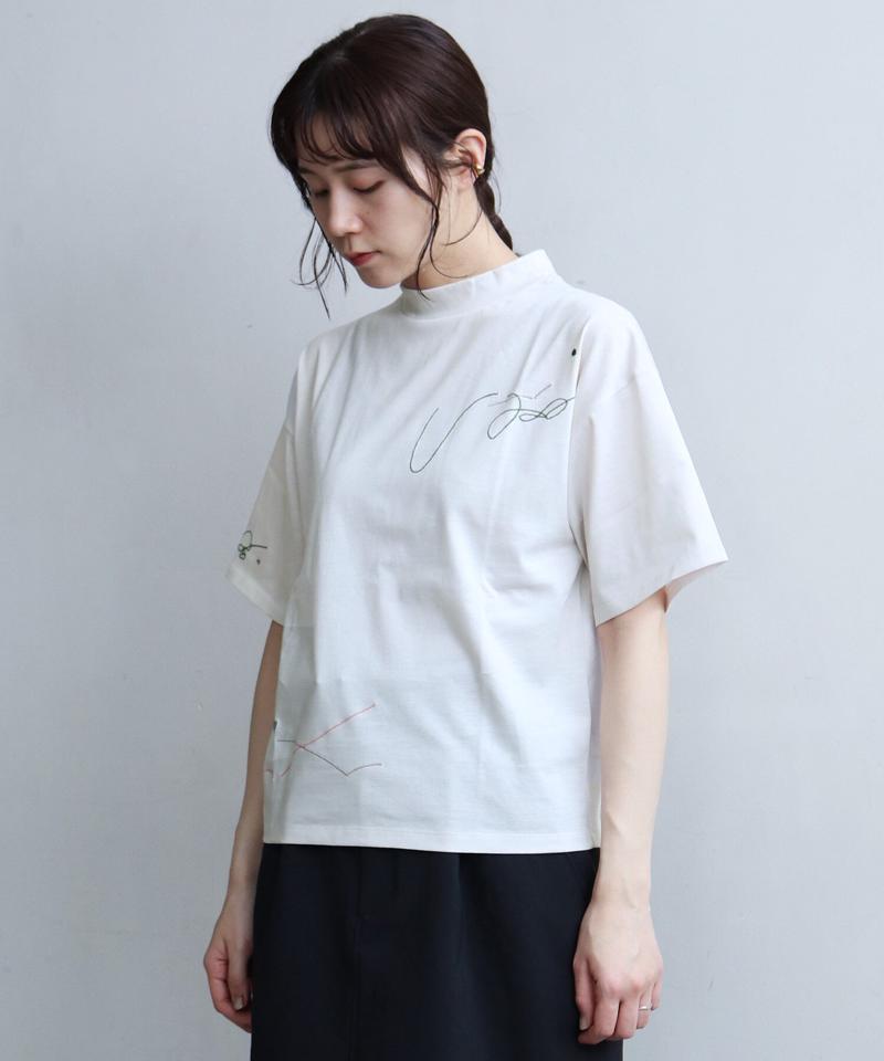 ●pink pepper × caph 刺繍Tシャツ（caph troupe）