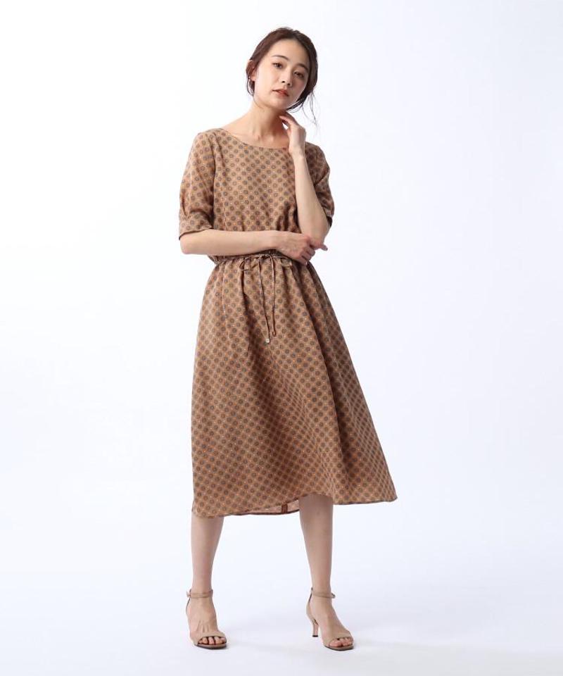 【WEB限定】コモンドットプリントワンピース