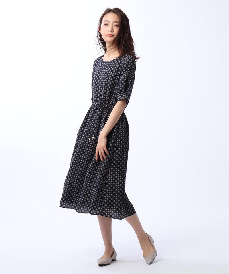 【WEB限定】コモンドットプリントワンピース