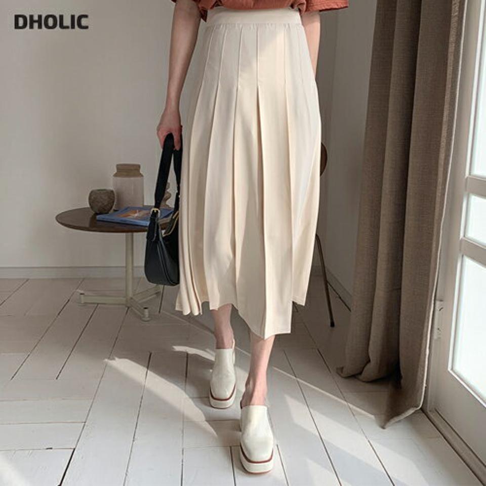 【新作10%OFF】 プリーツAラインスカート・全3色・t57002 レディース 【sk】【韓国 ファッション ボトムス スカート ロング ロングスカート プリーツ Aライン プリーツスカート 揺れ感 美脚 カジュアル 体型カバー フェミニン デイリー 秋 春】