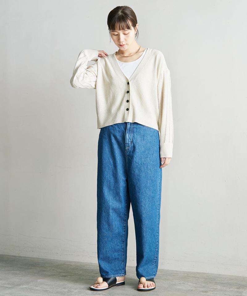 ○Raw silk　カノコカーディガン（note et silence.）