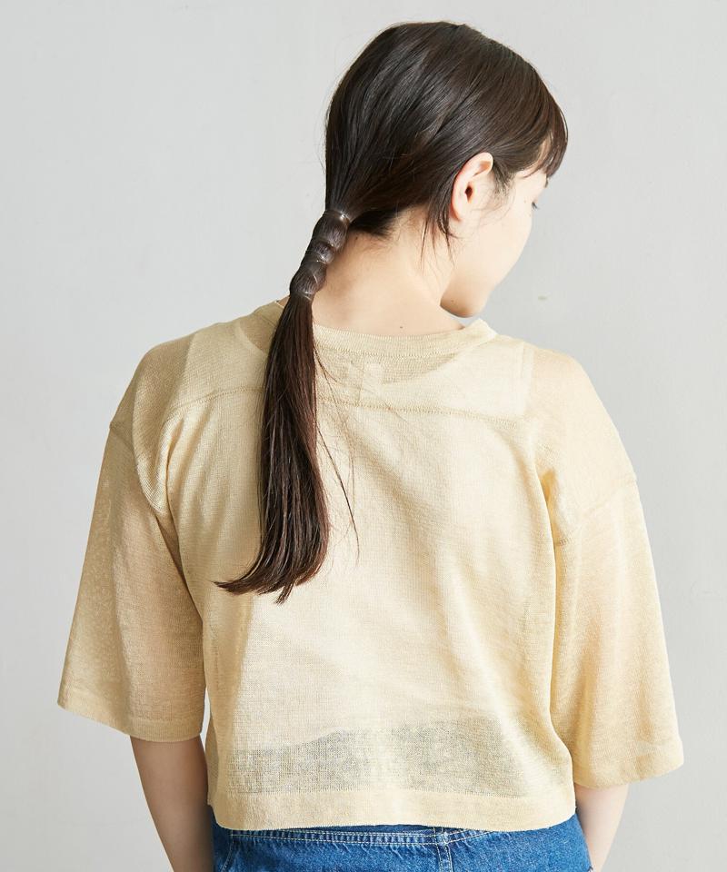 ○シアーリネンＴニット（nitca）