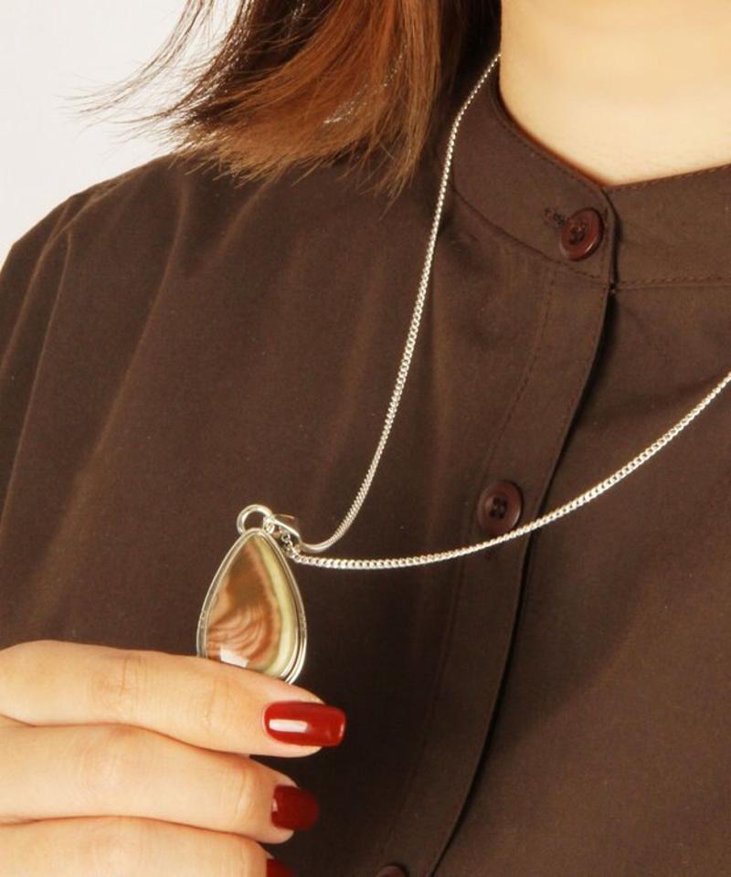 【厳選のフランス買付】インプレッションジャスパーネックレス