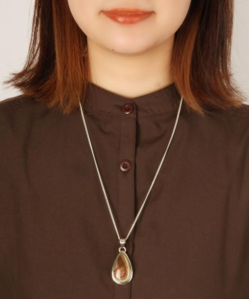 【厳選のフランス買付】インプレッションジャスパーネックレス