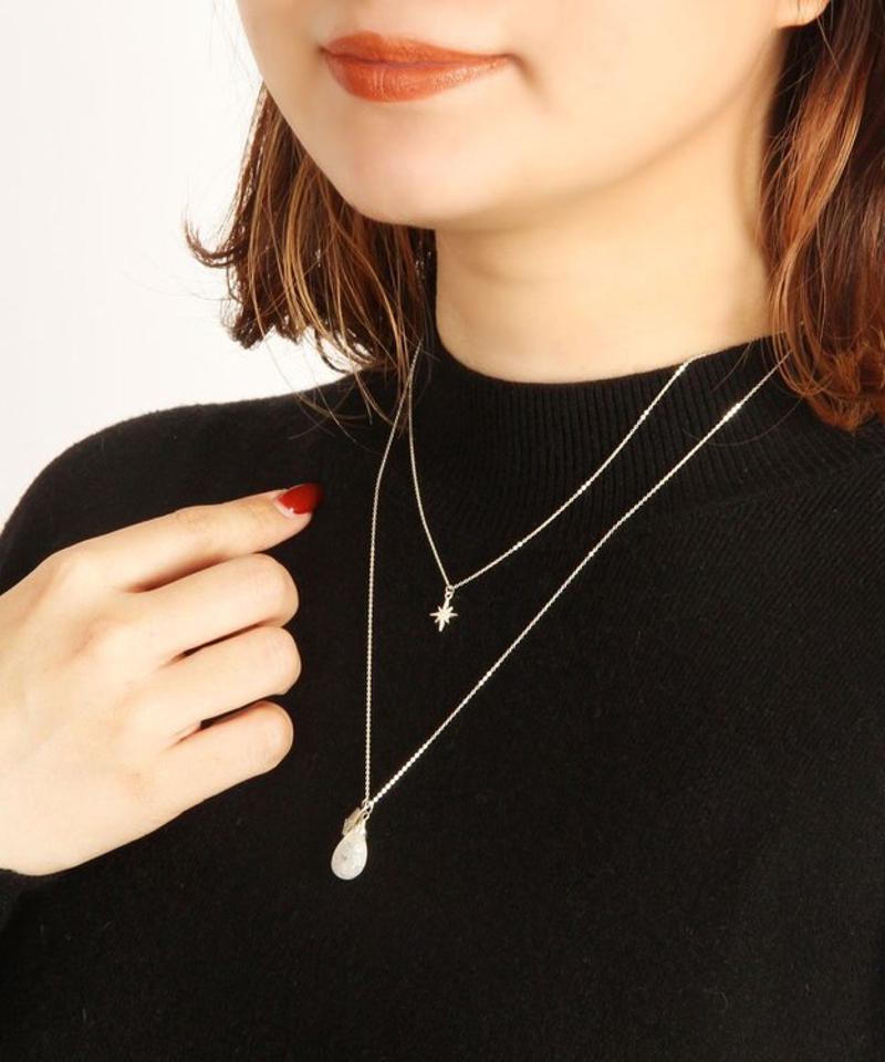【セットで自分へのご褒美に】シルバー925 クリスタルネックレスセット