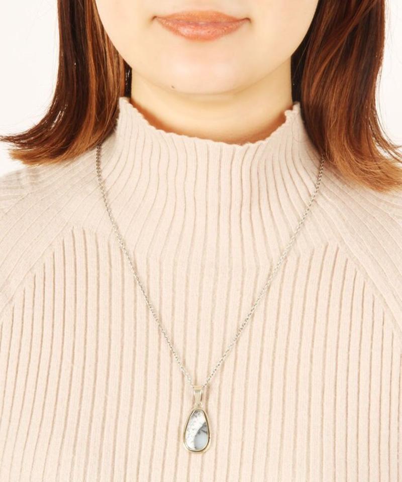 【ご褒美に1点もの天然石】デントリティクアゲートネックレス