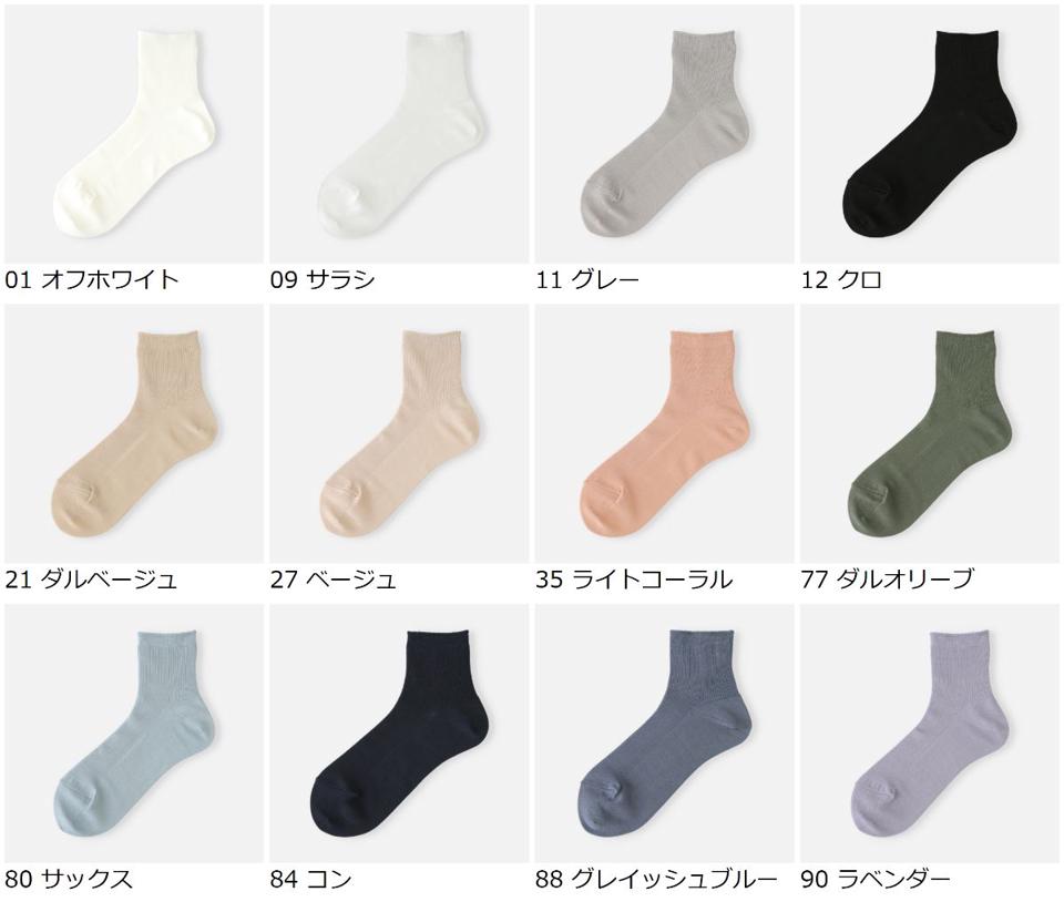 【あす楽】【靴下屋】 1×1リブショートソックス / 靴下 タビオ Tabio くつ下 ショート レディース 日本製