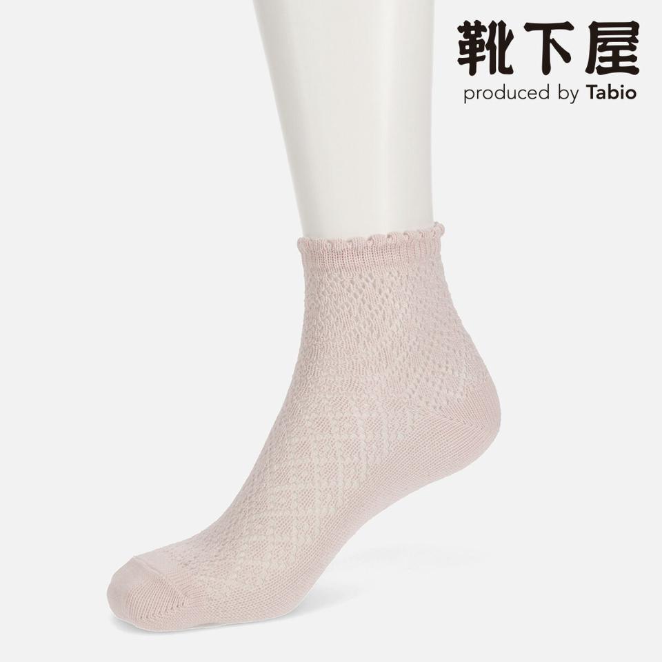 【あす楽】【靴下屋】 ゴム口ソフトダイヤメッシュショートソックス / 靴下 タビオ Tabio くつ下 ショート レディース 日本製 2106ka