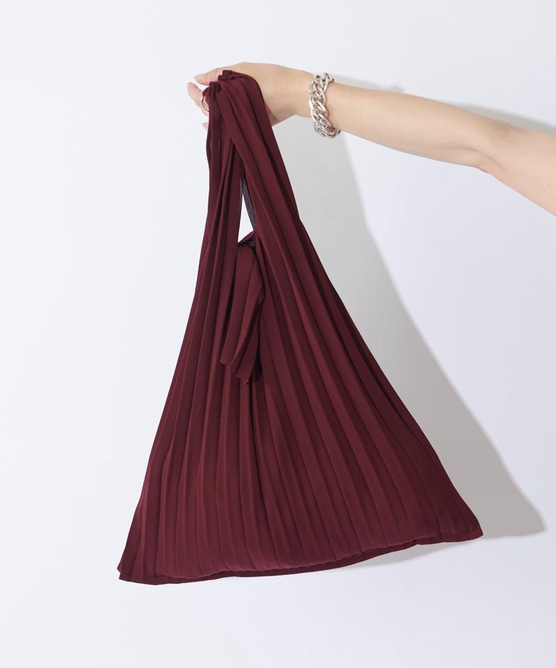 【自由自在に持ち運べる】プリーツエコバッグ