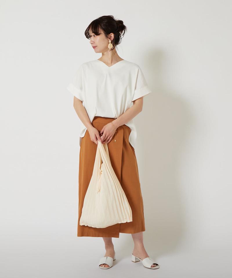 【自由自在に持ち運べる】プリーツエコバッグ