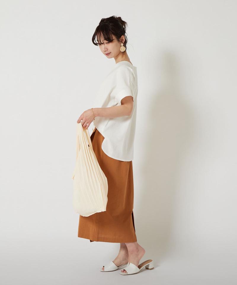 【自由自在に持ち運べる】プリーツエコバッグ