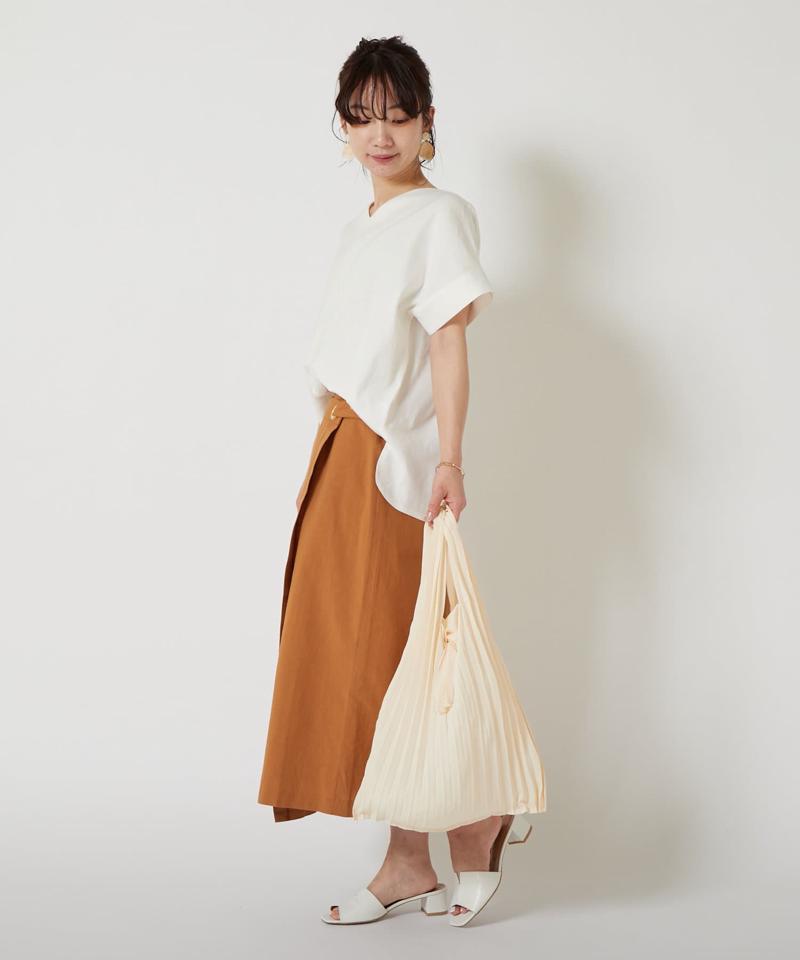 【自由自在に持ち運べる】プリーツエコバッグ