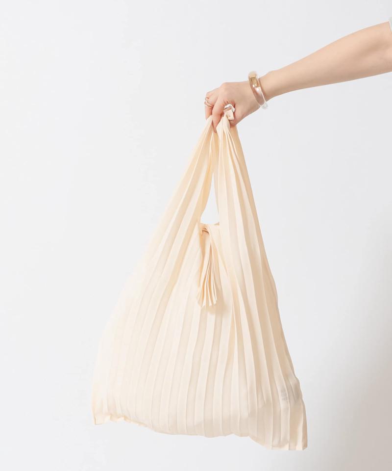 【自由自在に持ち運べる】プリーツエコバッグ