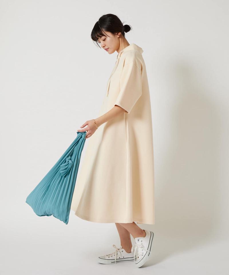 【自由自在に持ち運べる】プリーツエコバッグ