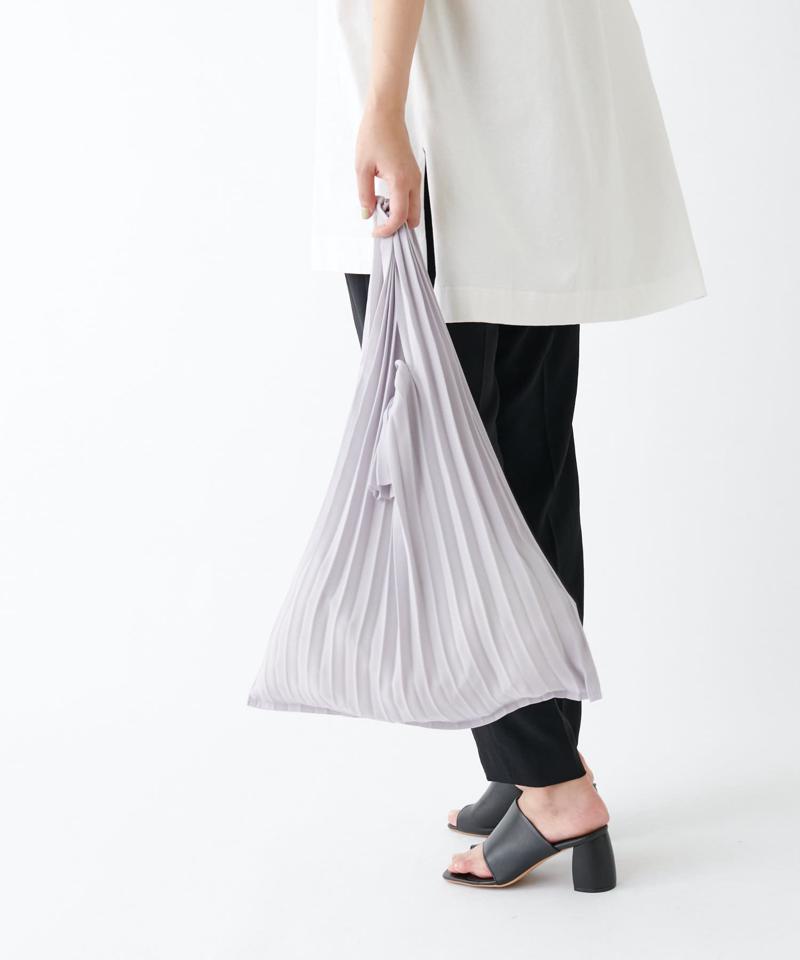 【自由自在に持ち運べる】プリーツエコバッグ