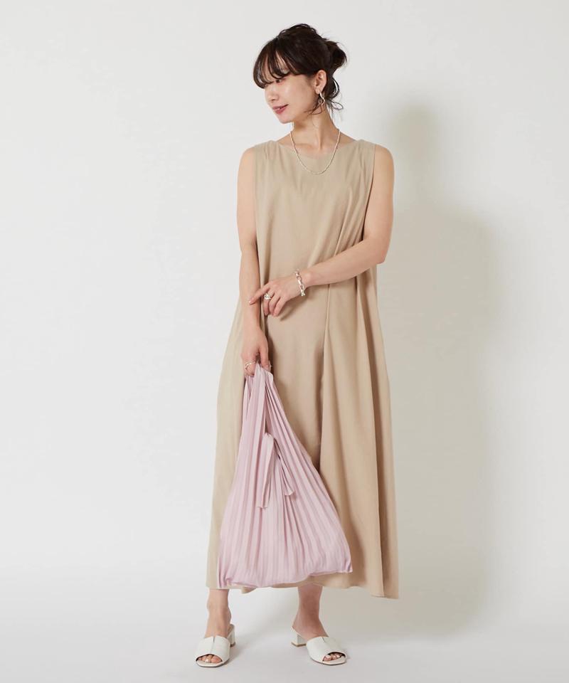 【自由自在に持ち運べる】プリーツエコバッグ