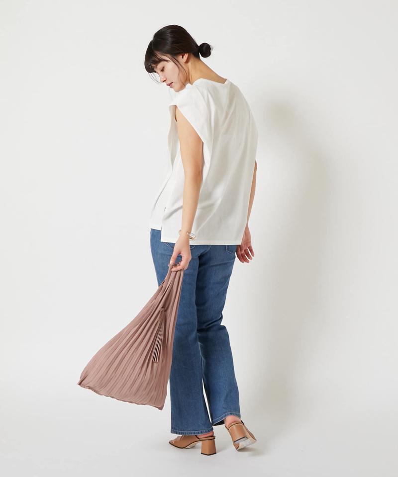 【自由自在に持ち運べる】プリーツエコバッグ