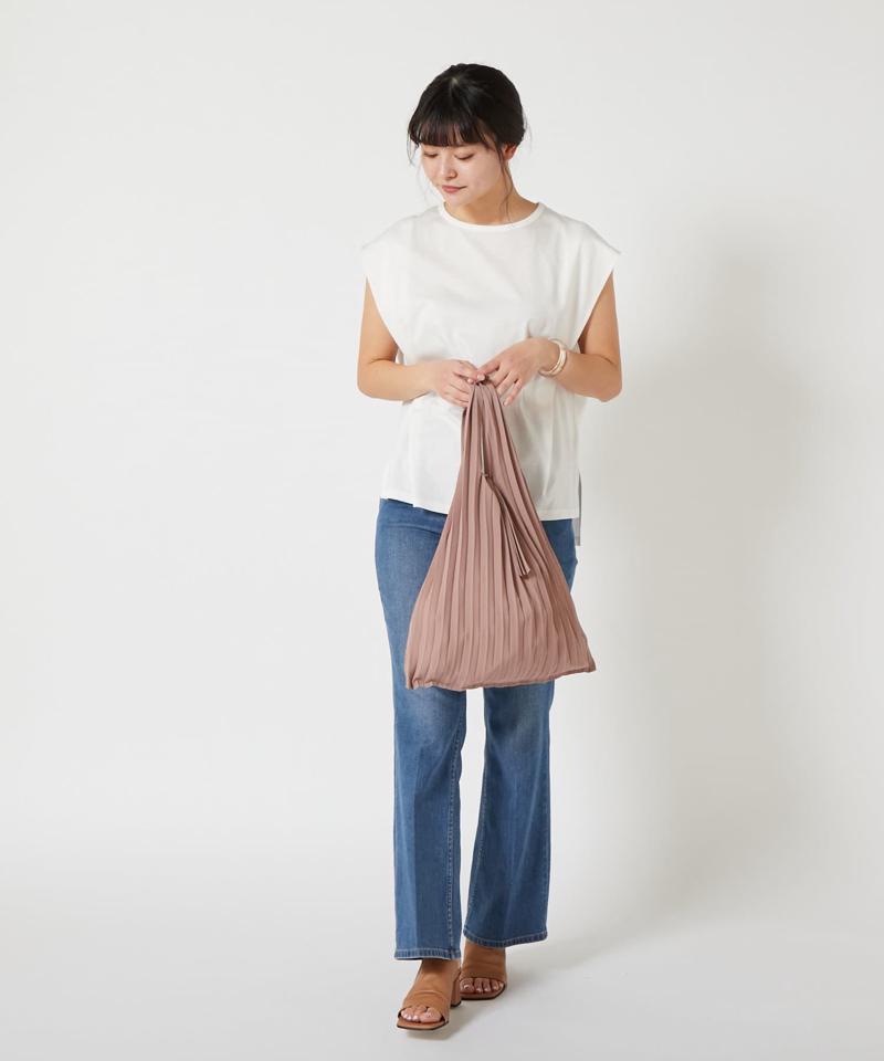 【自由自在に持ち運べる】プリーツエコバッグ