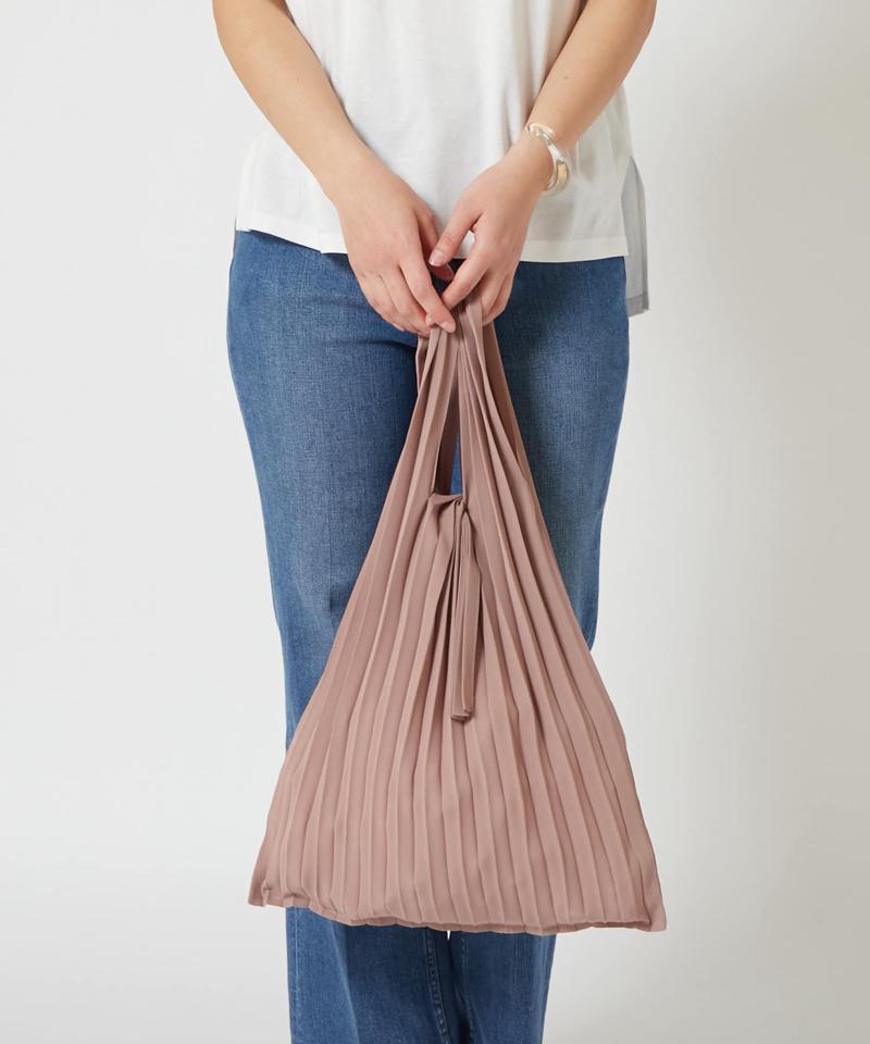 【自由自在に持ち運べる】プリーツエコバッグ