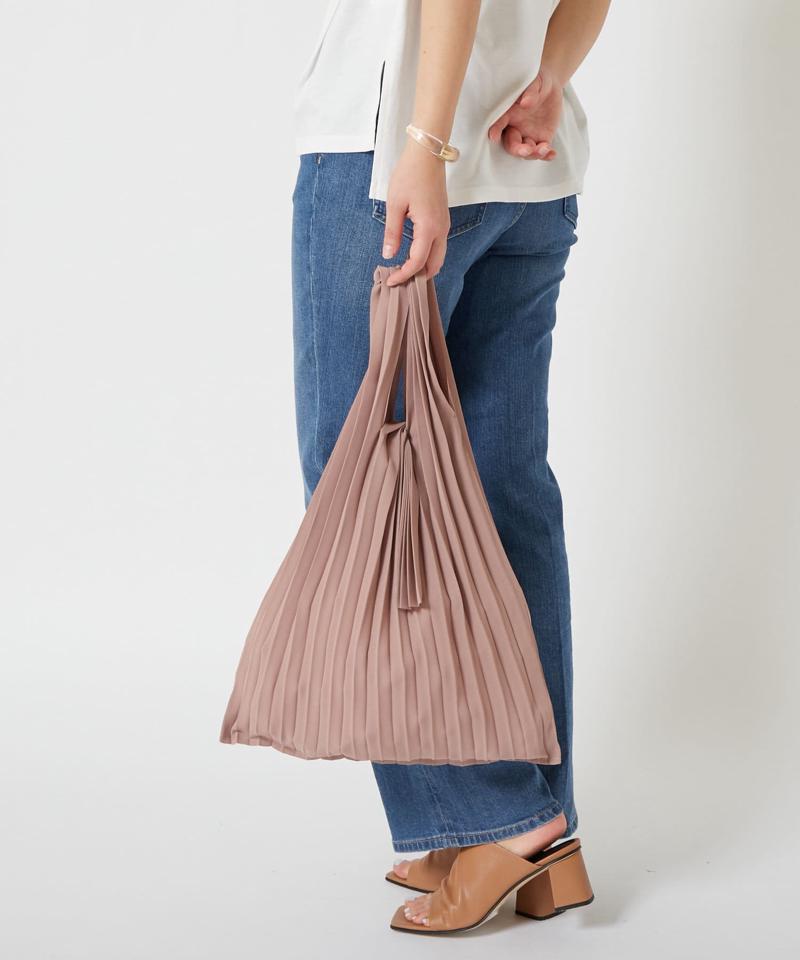 【自由自在に持ち運べる】プリーツエコバッグ