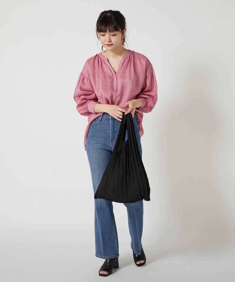 【自由自在に持ち運べる】プリーツエコバッグ