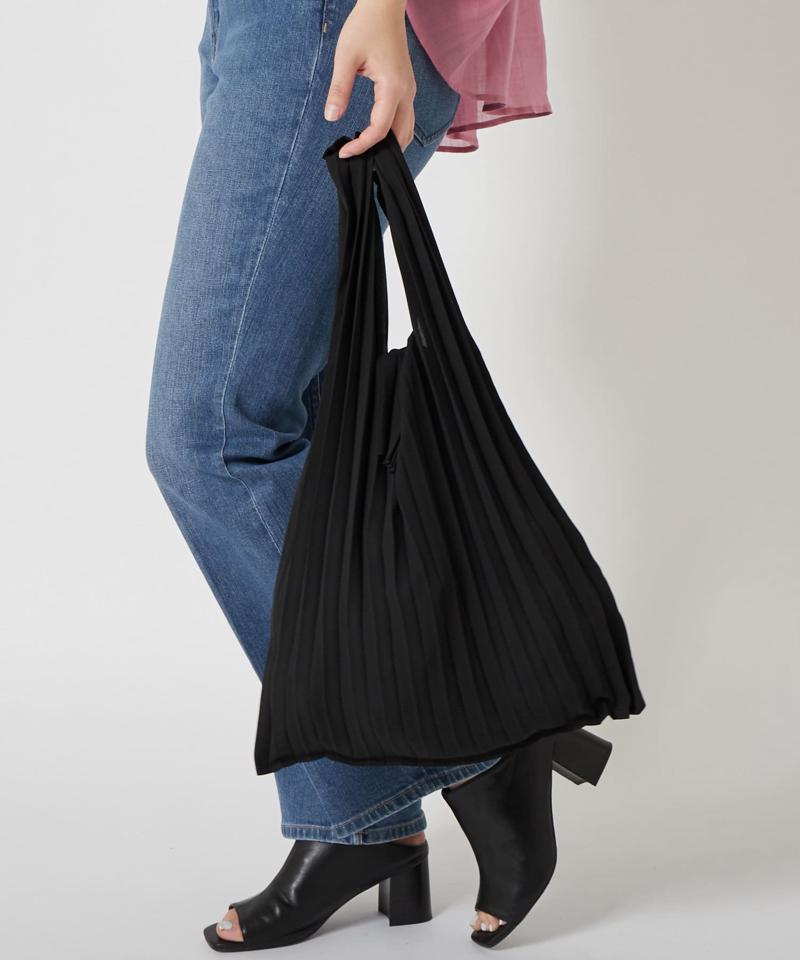 【自由自在に持ち運べる】プリーツエコバッグ