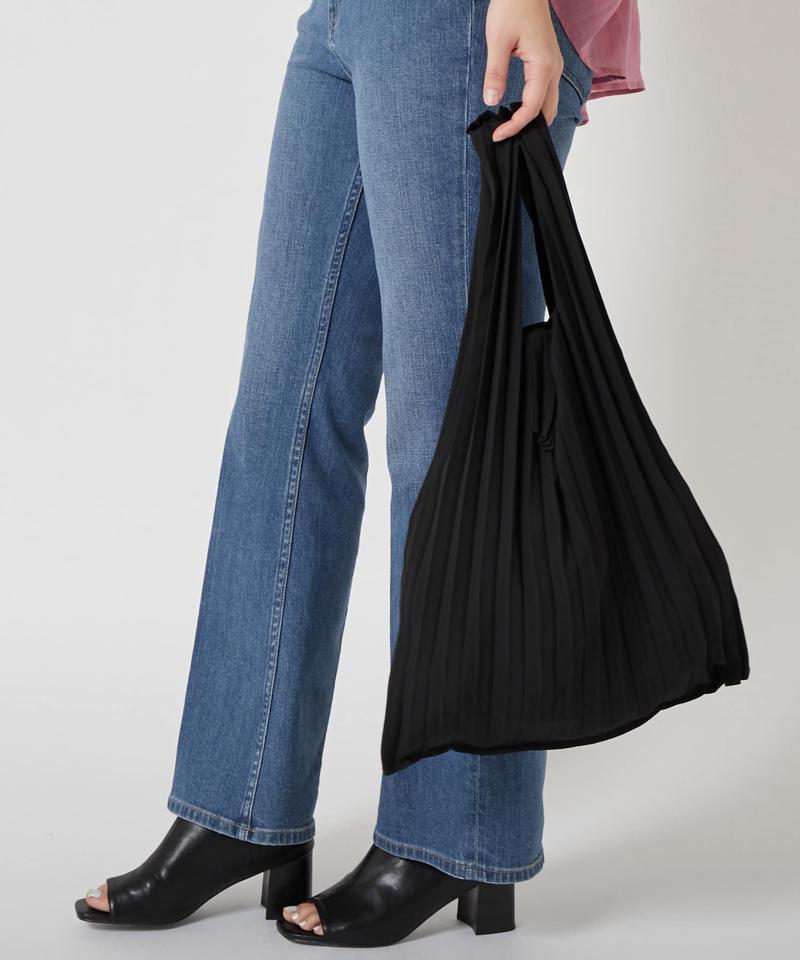 【自由自在に持ち運べる】プリーツエコバッグ