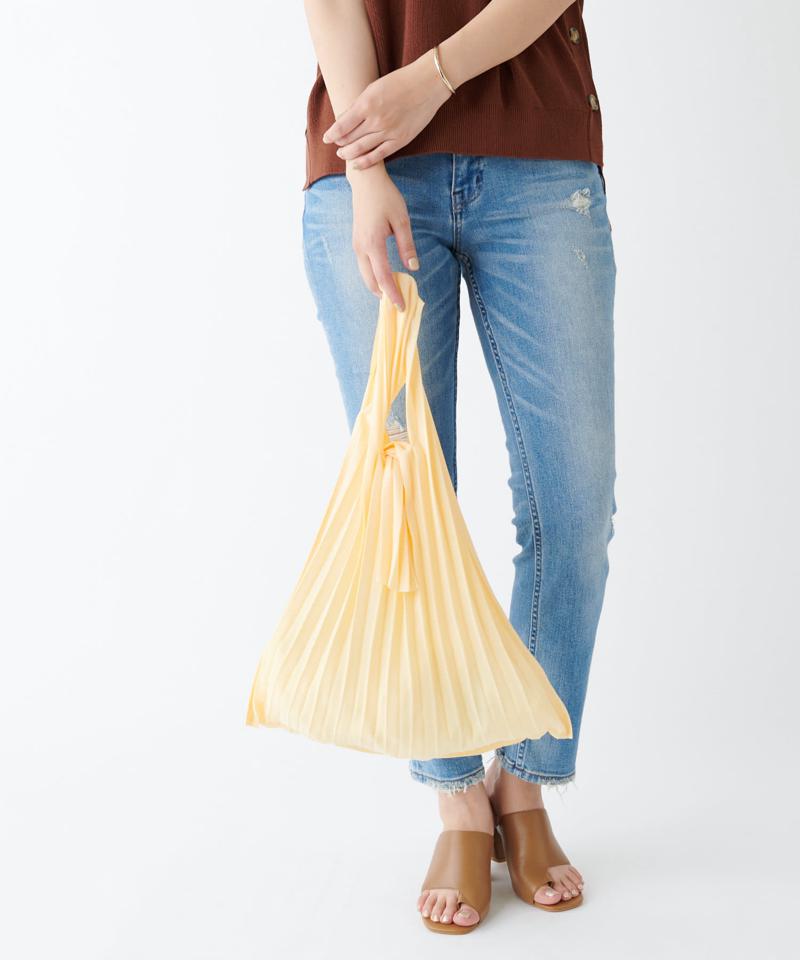 【自由自在に持ち運べる】プリーツエコバッグ