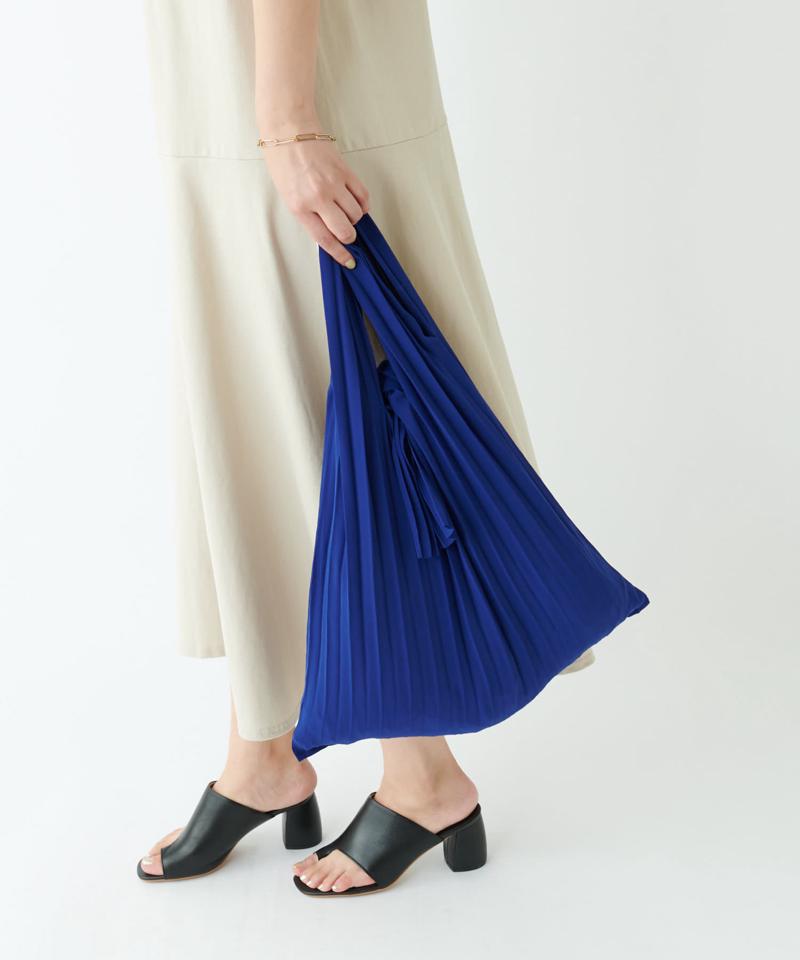 【自由自在に持ち運べる】プリーツエコバッグ