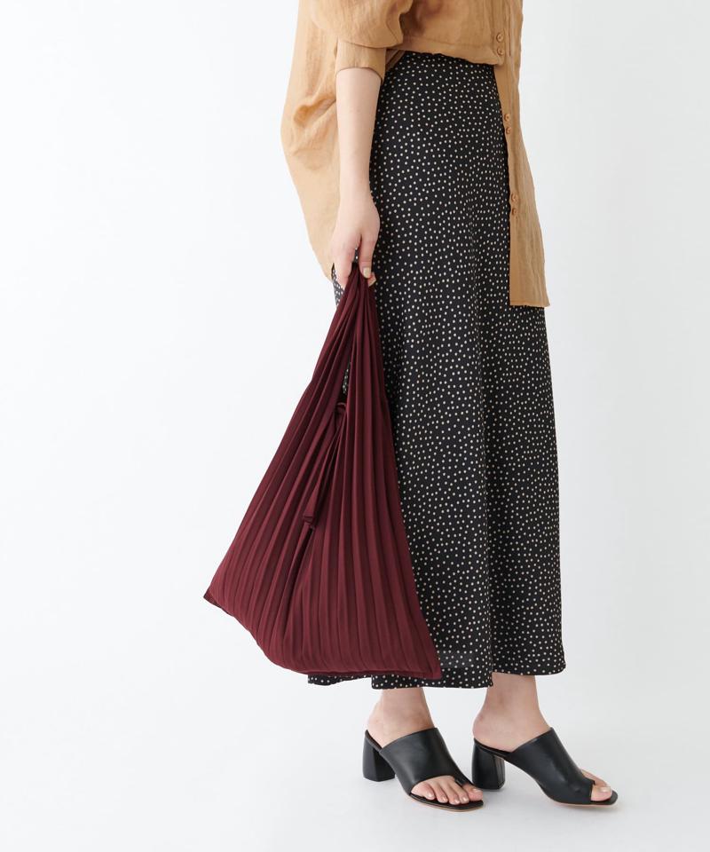 【自由自在に持ち運べる】プリーツエコバッグ