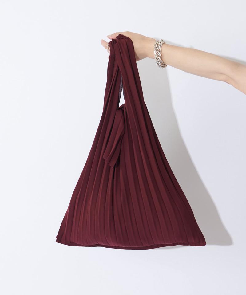 【自由自在に持ち運べる】プリーツエコバッグ