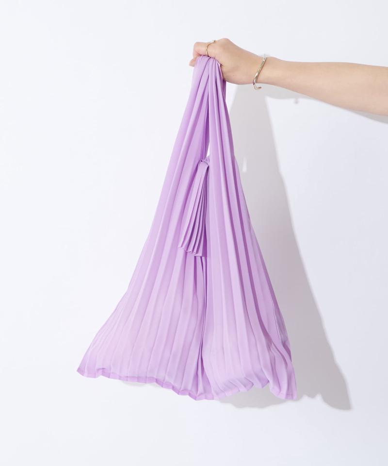 【自由自在に持ち運べる】プリーツエコバッグ