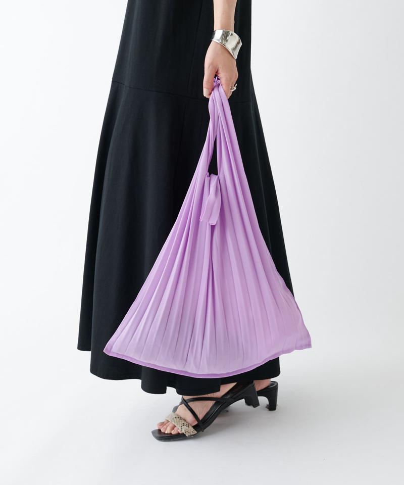 【自由自在に持ち運べる】プリーツエコバッグ