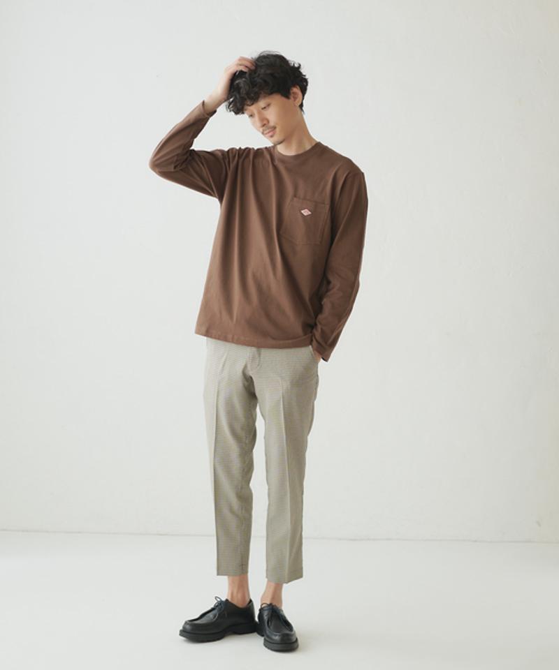 【WEB限定展開カラー】DANTON/ダントン 14/-空紡天竺ロングスリーブ