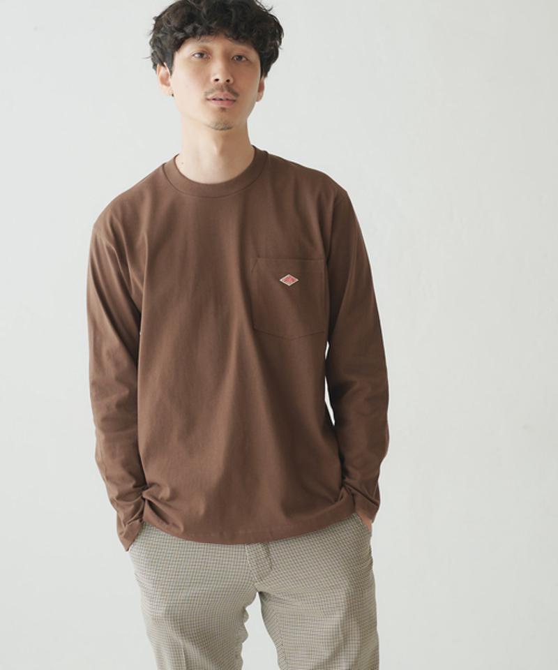 【WEB限定展開カラー】DANTON/ダントン 14/-空紡天竺ロングスリーブ