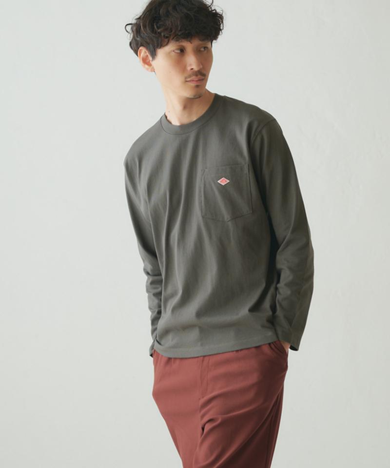 【WEB限定展開カラー】DANTON/ダントン 14/-空紡天竺ロングスリーブ