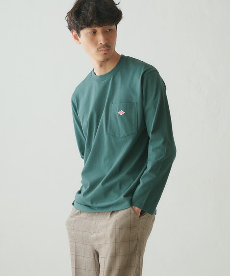 【WEB限定展開カラー】DANTON/ダントン 14/-空紡天竺ロングスリーブ