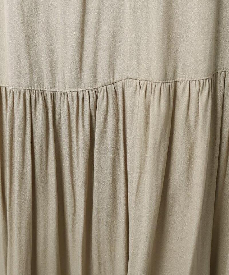「L」【WEB限定】カッセンジョーゼットワンピース