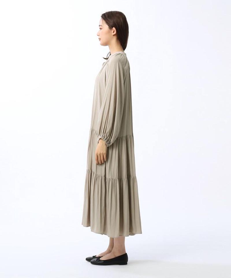 「L」【WEB限定】カッセンジョーゼットワンピース