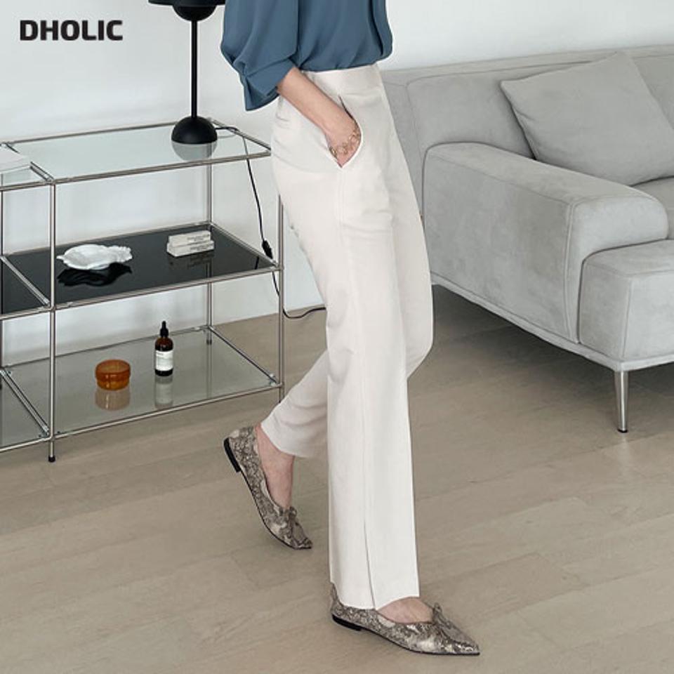 サイドスリットスラックスパンツ・全3色・t67449 レディース 【pt】【パンツ ズボン ロングパンツ スラックス スリット 単色 無地 シンプル 大人 きれいめ オフィスカジュアル 春 秋 韓国 ファッション】【ハイホリHIHOLLI】