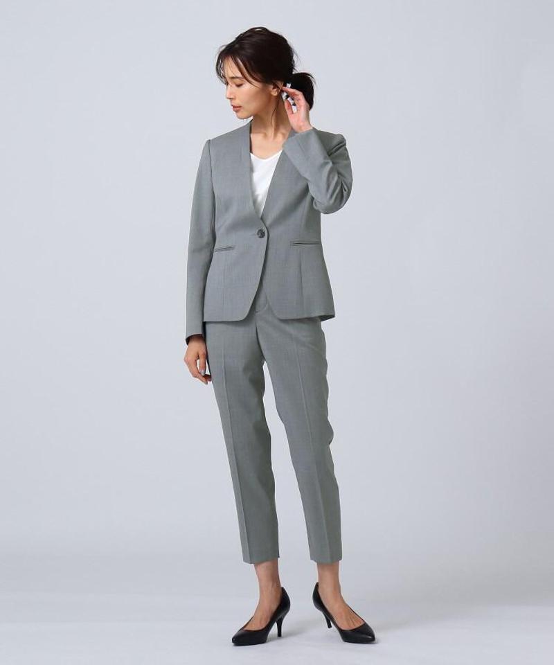 GBファインウーステッド ノーカラージャケット