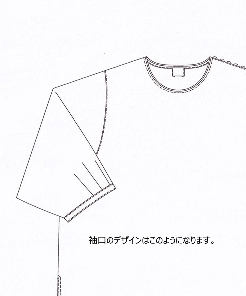 △○60/-ラミーカットワーク刺繍７分袖ブラウス（cardo fabrica）