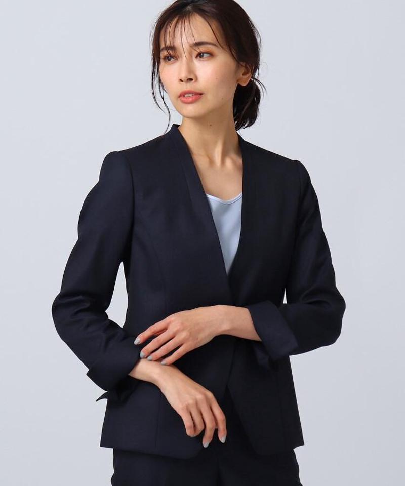 エクストラセタメリノノーカラージャケット